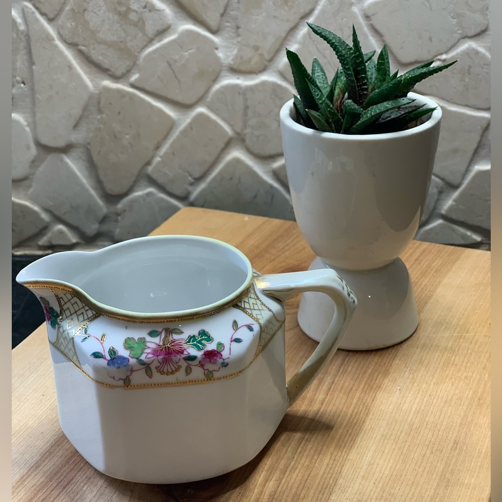 MORIMURA | Hand Painted Creamer
